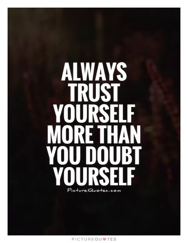 Make doubts