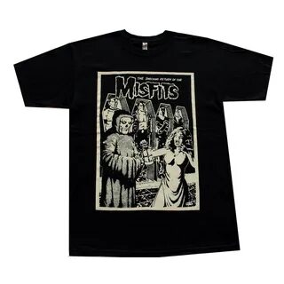 The Shocking Return of the MISFITS Men's T-Shirt Black.