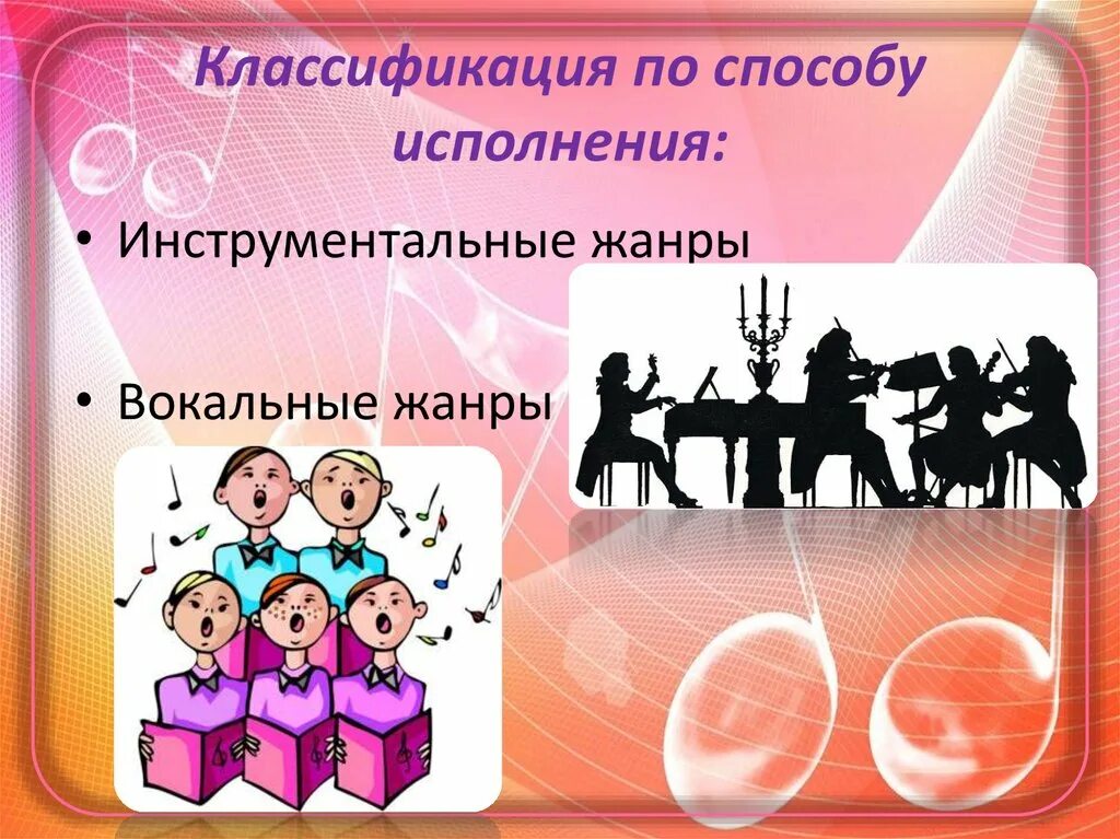 Жанры хора какие. Жанровое многообразие музыки. Способы исполнения музыки. Музыкальные Жанры. Классификация музыкальных жанров.