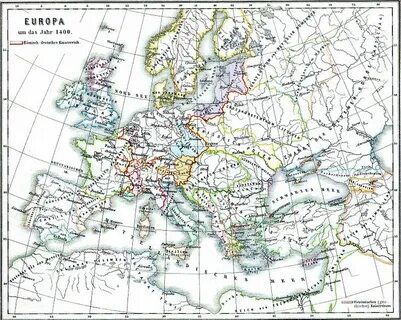 Карта 1500 года