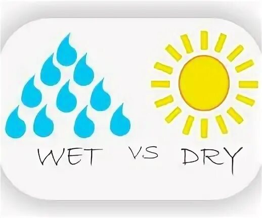 Drying wet