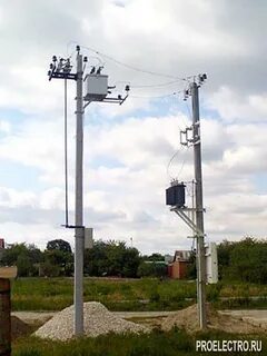 Опора трансформаторная подстанция