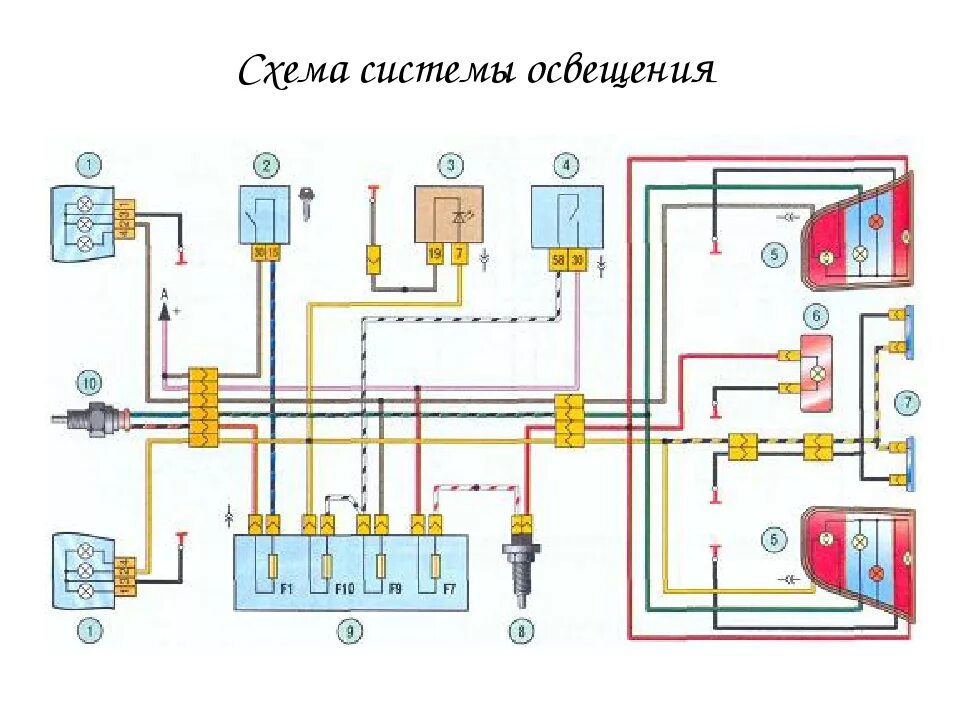 Схема задних стоп сигналов. Схема включения ламп заднего хода. Электропроводка Калина задних фонарей. Схема включения фонарей заднего хода ВАЗ 2110.