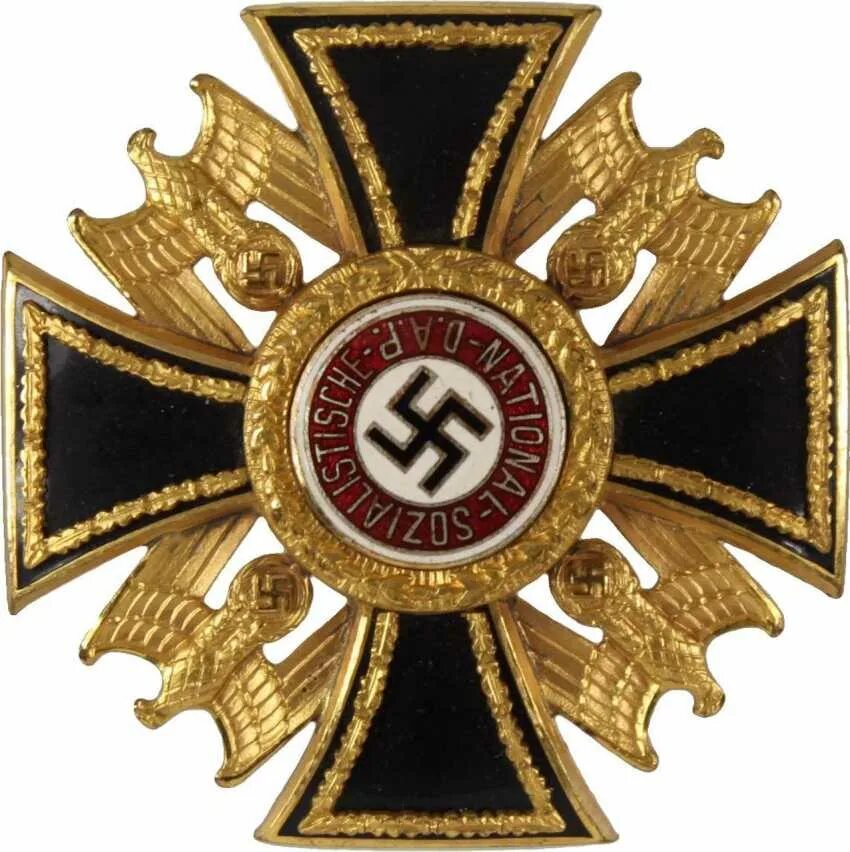 Ордена 3 рейха. Германский орден третьего рейха. Орден вермахта "немецкий крест в золоте". Орден крест Грюнвальда.