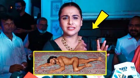 OMG 😱 Vidya Balan 🔥 SHOCKING 😲 Reaction On Ranveer Singh 🥰 NUDE 🔞 Phot...