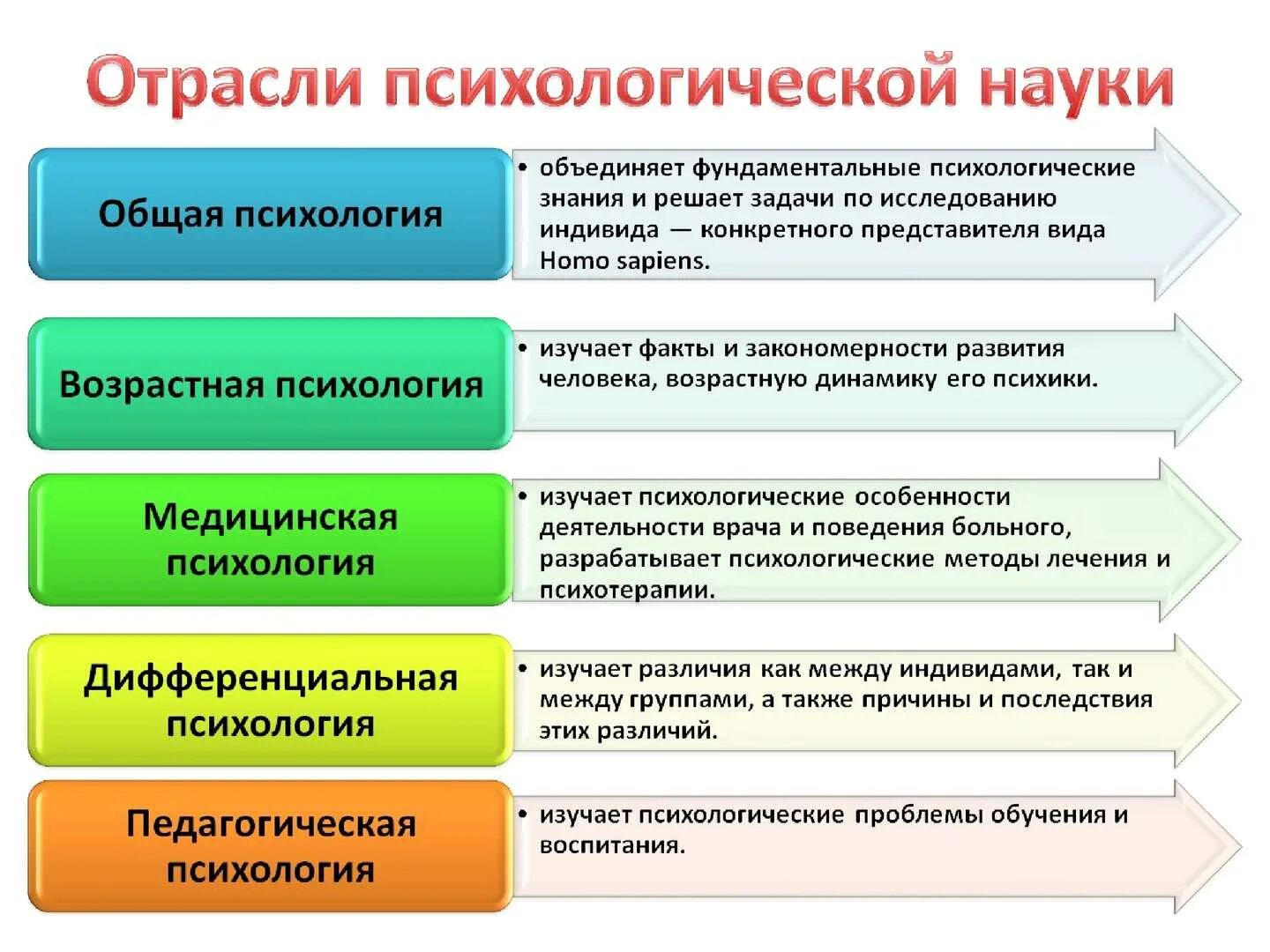 Перечислите основные отрасли психологической науки. Основные отрасли психологии кратко. Отрасли общей психологии таблица. Прикладные отрасли психологической науки.