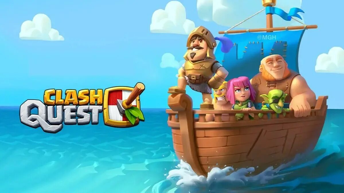 Нова игра суперселл. Клеш квест. Clash Quest новая игра. Игры от Supercell. Клеш квест персонажи.