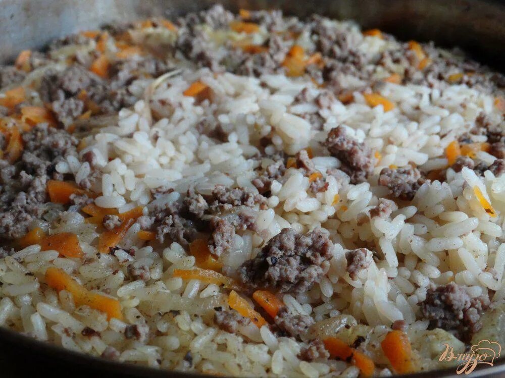 Плов с фаршем рецепт с фото