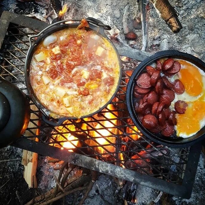 Что приготовить в походе с палатками