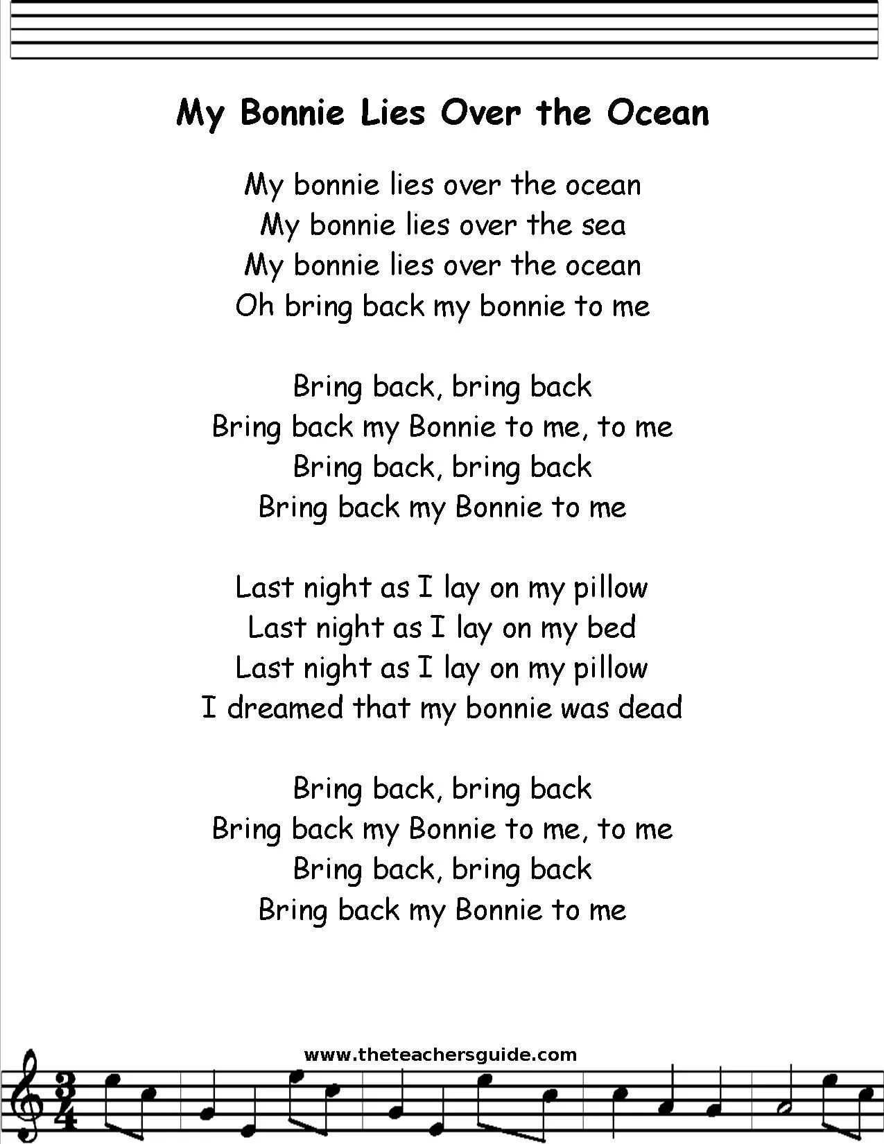 My Bonny is over the Ocean текст. Слова песни my Bonnie Lies over the Ocean. My Bonnie is over the Ocean текст. My Bonnie текст песни.