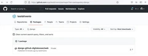 Github packages