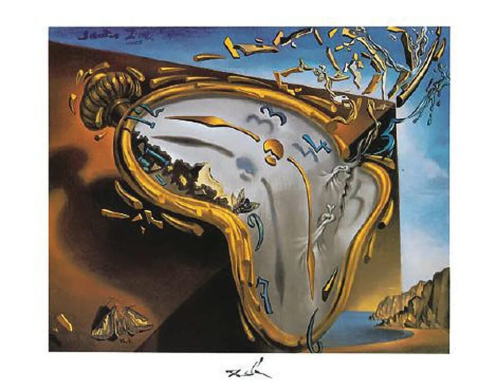 Время удивительная. Salvador Dali картины. Salvador Dalí картины. Dali Salvador Dali. Картина утекающее время Сальвадор.