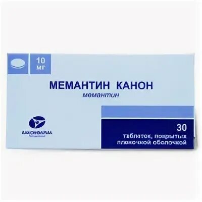Мемантин канон инструкция