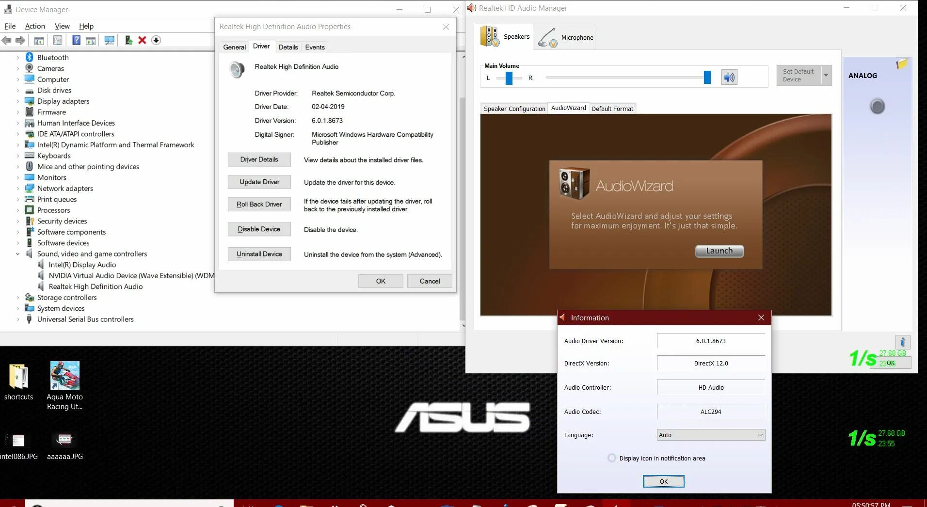 Asus realtek driver. ASUS High Definition Audio. Realtek r Audio Driver Windows 10. Драйвер Intel High Definition Audio для Windows 10.