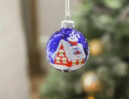 Елочная игрушка девочка