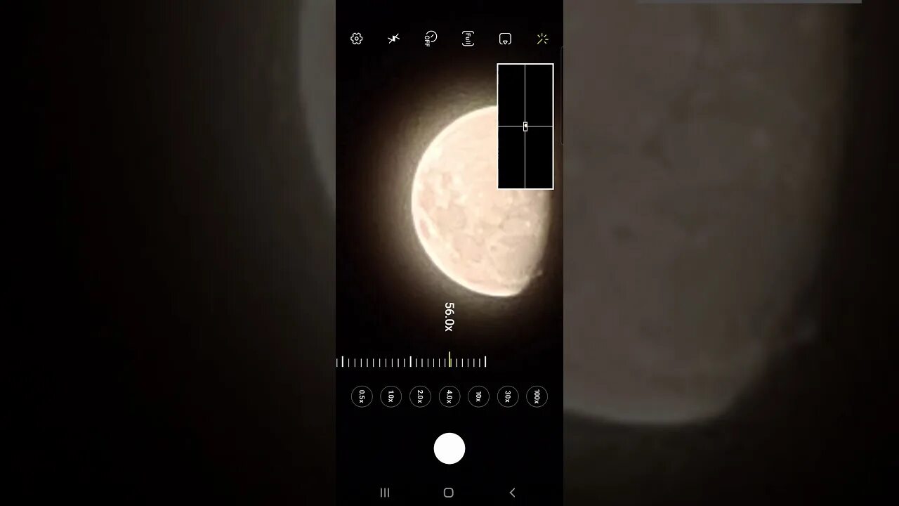 MOON ZOOM but NO MOON PHOTO Samsung Galaxy S20 Ultra - YouTube