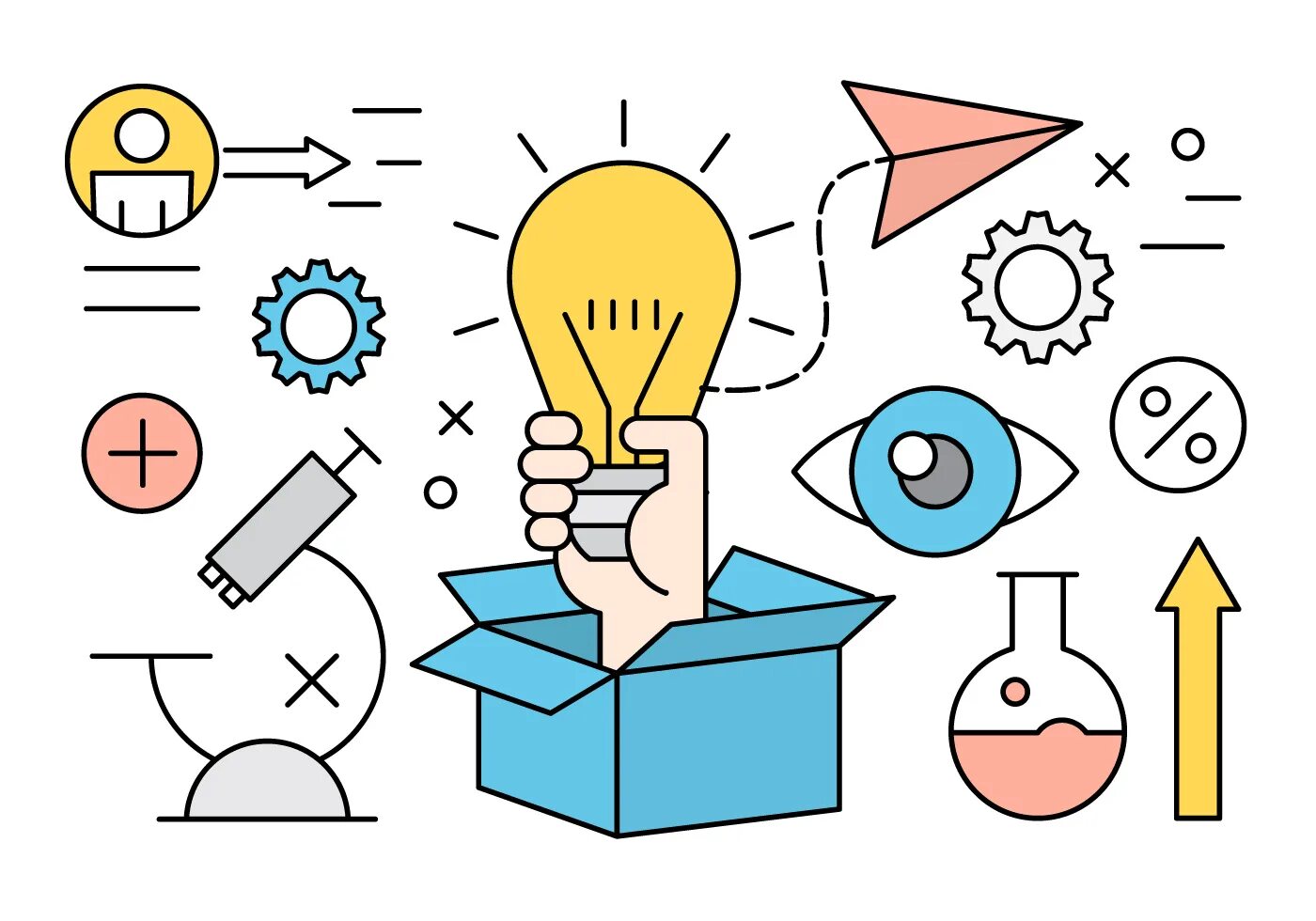 стартап рисунок