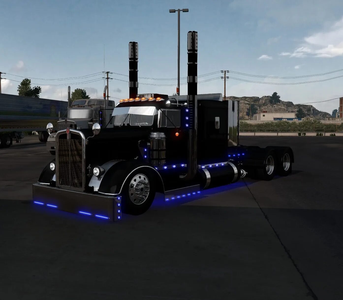 Грузовики версия 1. Kenworth 521 ATS. ATS 1.43Kenworth. Грузовик етс 2 Kenworth. Kenworth w900 1.39 ATS.