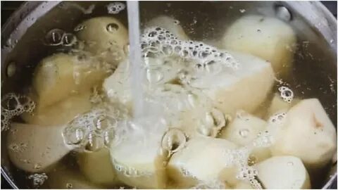 Пересолила картошку с мясом