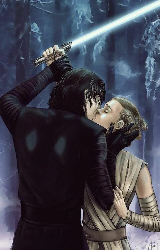 Кайло рен и рей. Кайло рен и рей арт. Star wars кайло рен и рей. Рейло пейринг. Рей скайуокер.