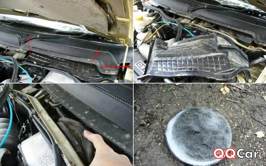 Как поменять фильтр дэу нексия Daewoo nexia замена салонного фильтра