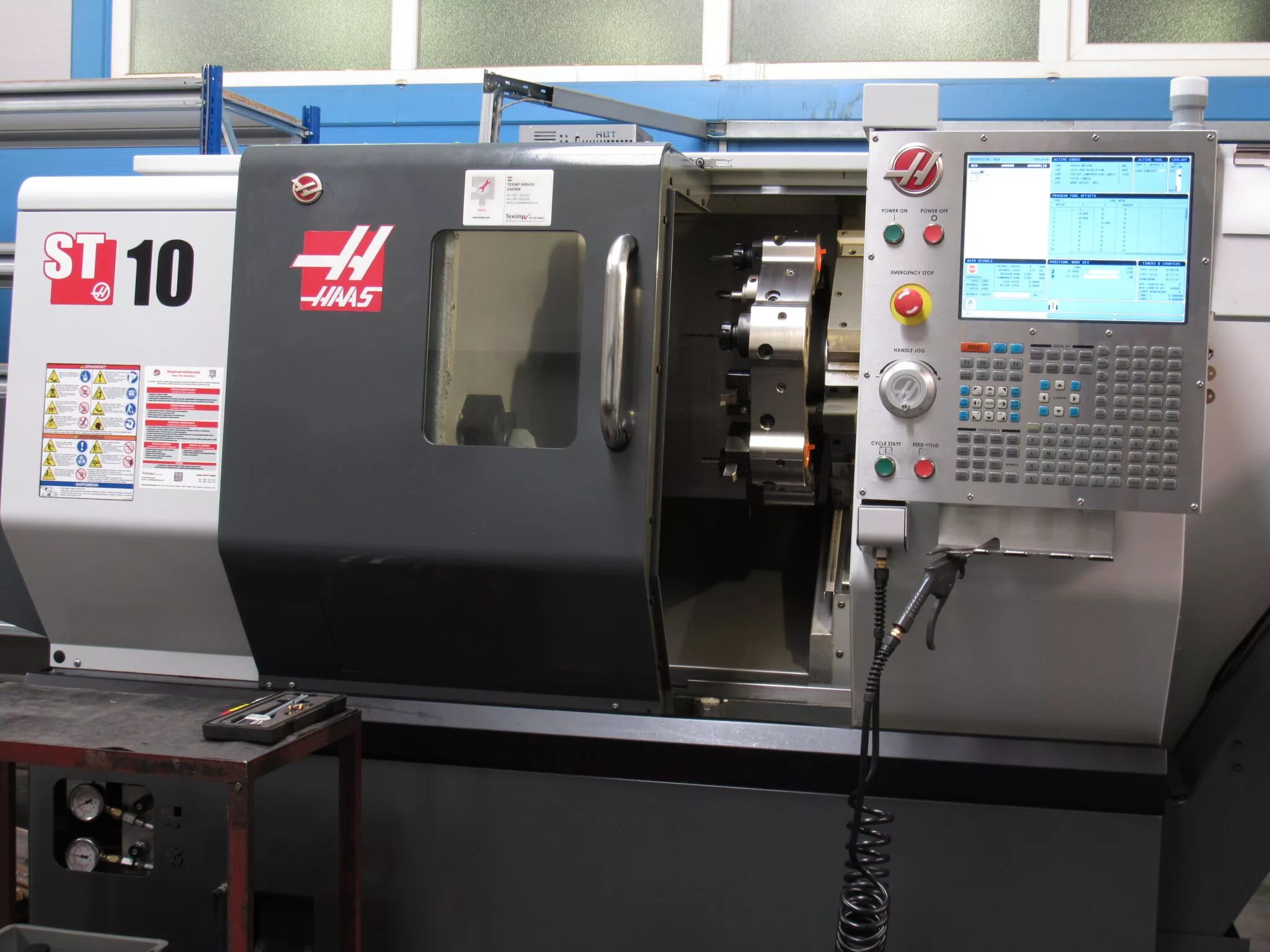 G54 чпу. Haas St-10. Станок ЧПУ Haas St-10. Токарный станок Haas St-10. Хаас st10 токарный с ЧПУ станок.