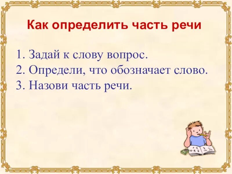 Вопрос к слову сам. Части речи 2 класс закрепление. Определить части речи упражнения. Определение части речи закрепление. Вопрос к слову тот.