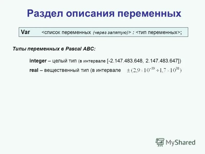 Сложение двух чисел паскаль. Сложение двух чисел паскаль
