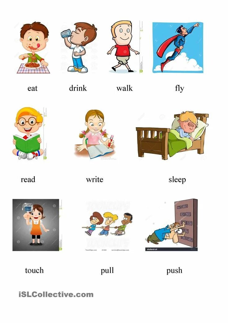 Action verbs в английском языке. Глаголы действия в английском языке 2 класс упражнения. Английские глаголы упражнения. Глаголы на англ для детей. Про actions