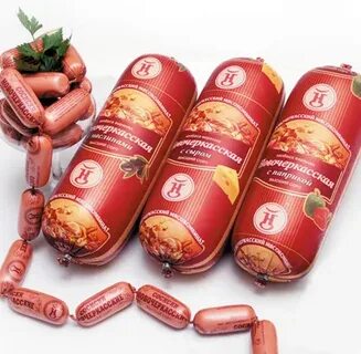 Вареная колбаса с сыром