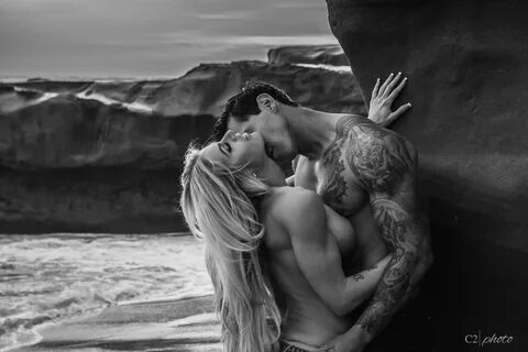 Sensual Beach Couple