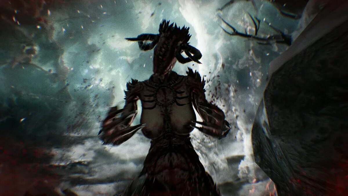All knowing and all agony. All knowing and all agony
