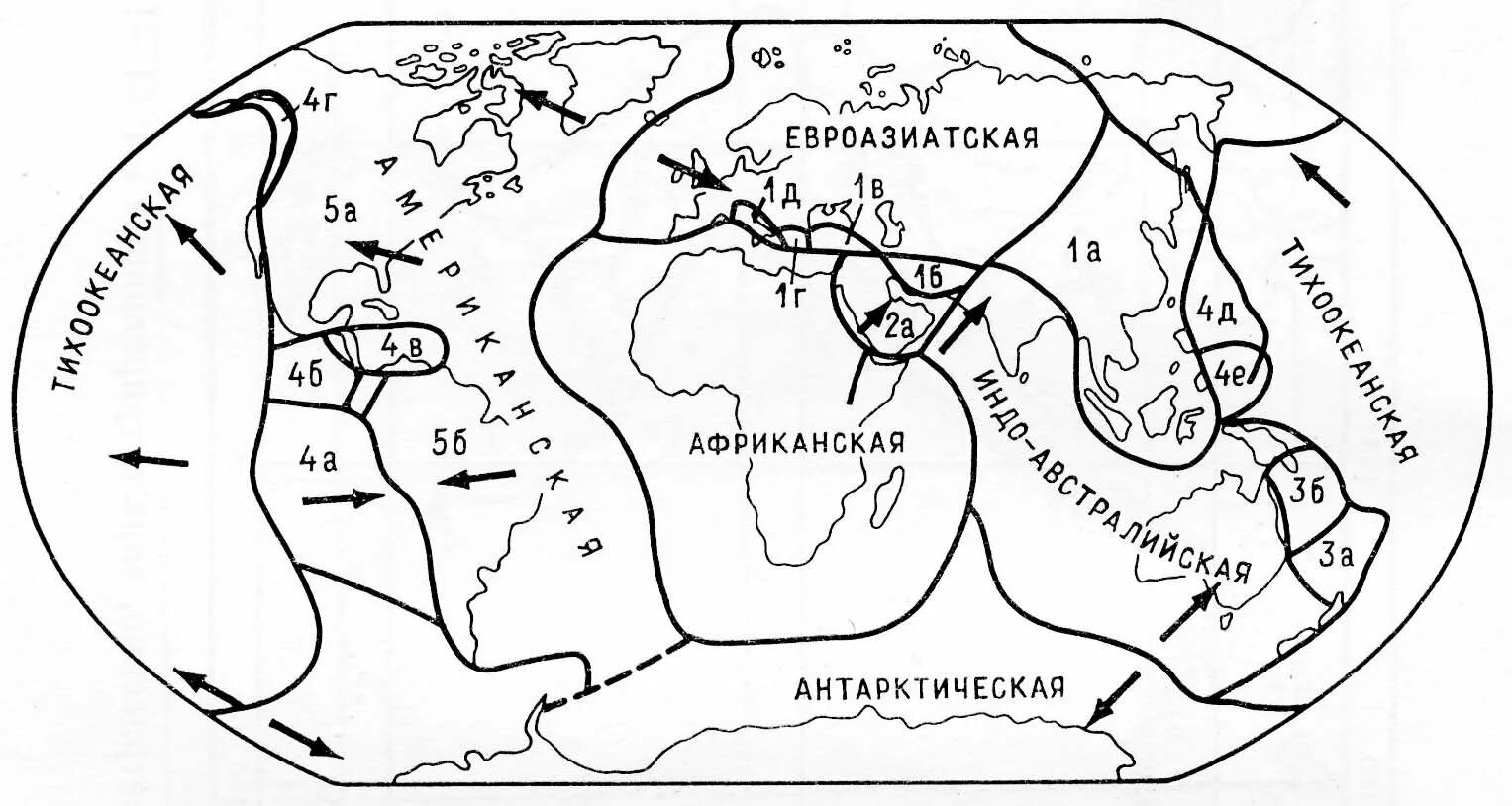 Контурные карты литосферные плиты 6 класс. Карта движения литосферных плит. Схема литосферных плит земли. Схема литосферных плит 5 класс. Карта литосферных плит черно белая.
