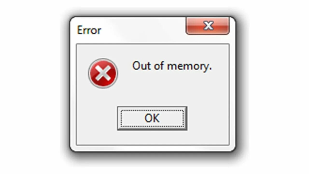 Out of Memory. Error out of Memory. Опаньки out of Memory. Код ошибки: out of Memory. Ошибка памяти 3
