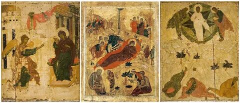 Иконы и фрески рублева