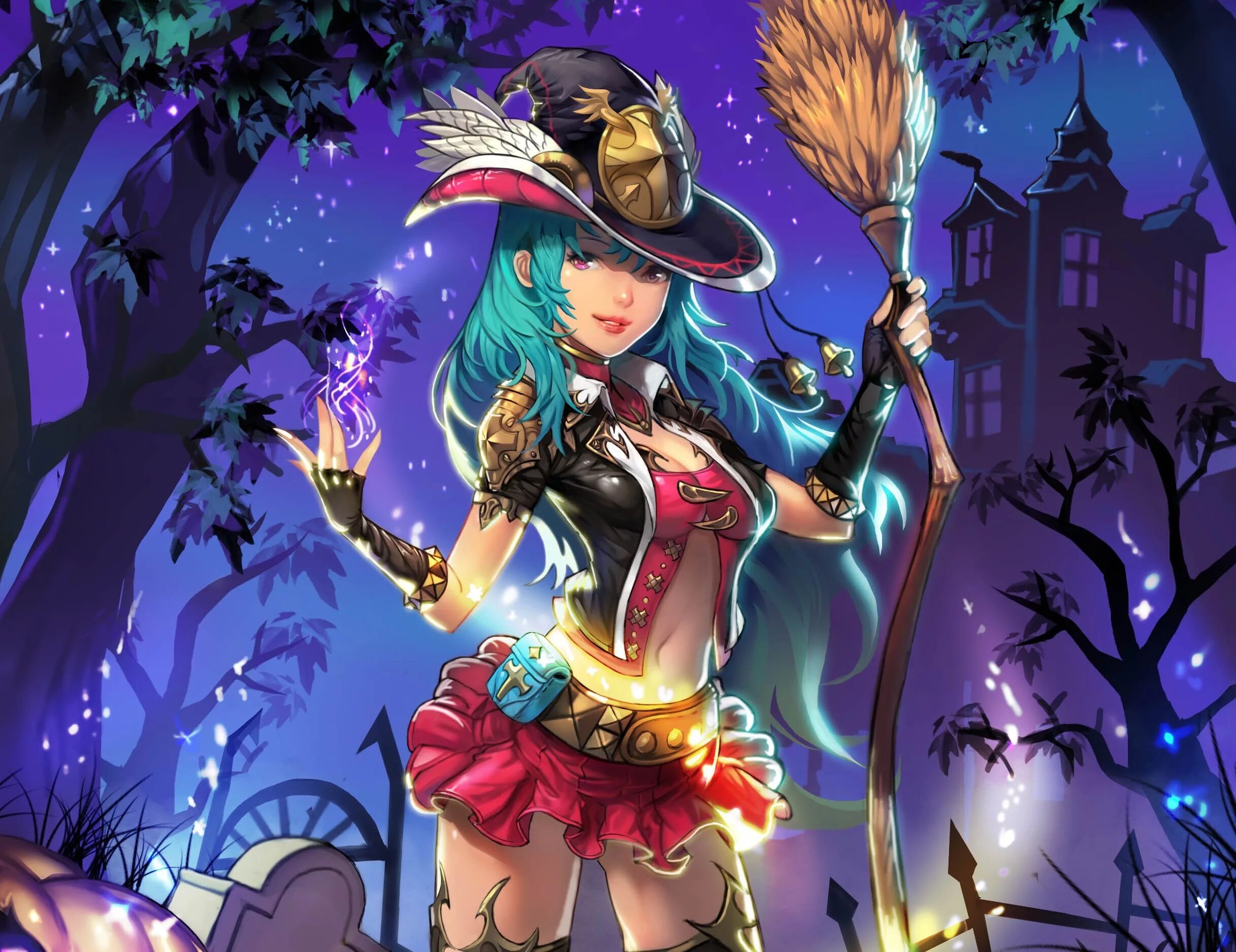 Рыжая ведьма на метле. Virgo ведьма. Красивая ведьма. Ведьма лого. Ведьма арт.