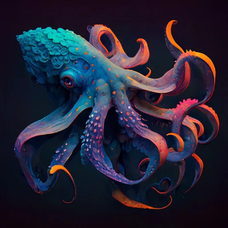 Осьминог 2 3. Осьминог 2д. aquamen 2 octopus. монстр в в виде осьминога 2д черный.