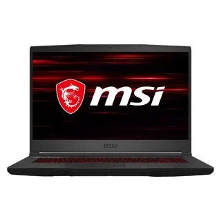 Игровой ноутбук MSI GF65 Thin 15.6'', 8 Гб/512 Гб, черный, англий...