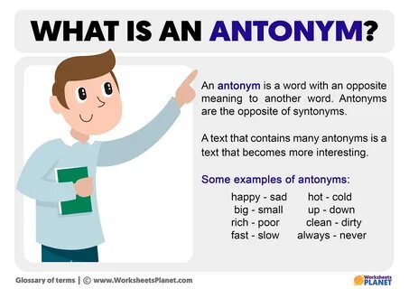 You can use antonyms or opposites in your writing when you're tryi...