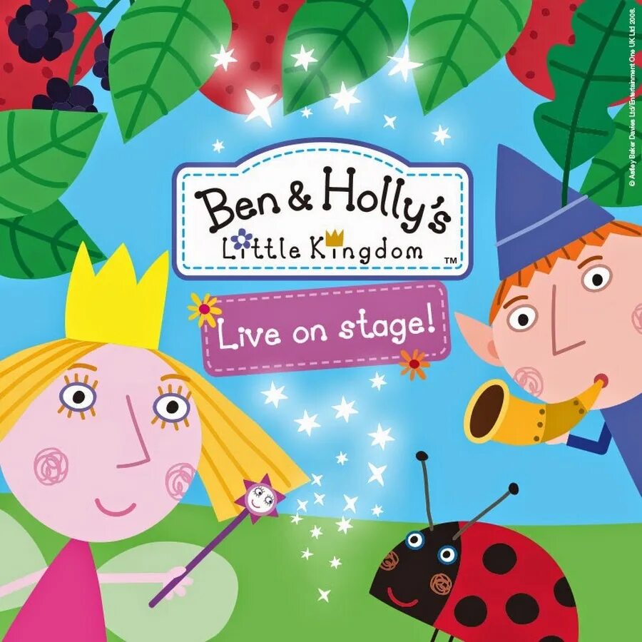 Ben and holly s kingdom. Ben and Holly. Бен и Холли Постер. Надпись Бен и Холли. Принцесса Холли и Бен.