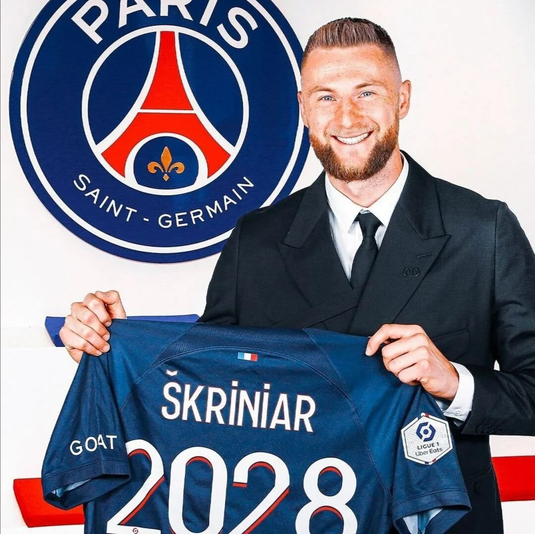 ПСЖ. ПСЖ 23/24. Milan Skriniar PSG. Трансферы футбола.