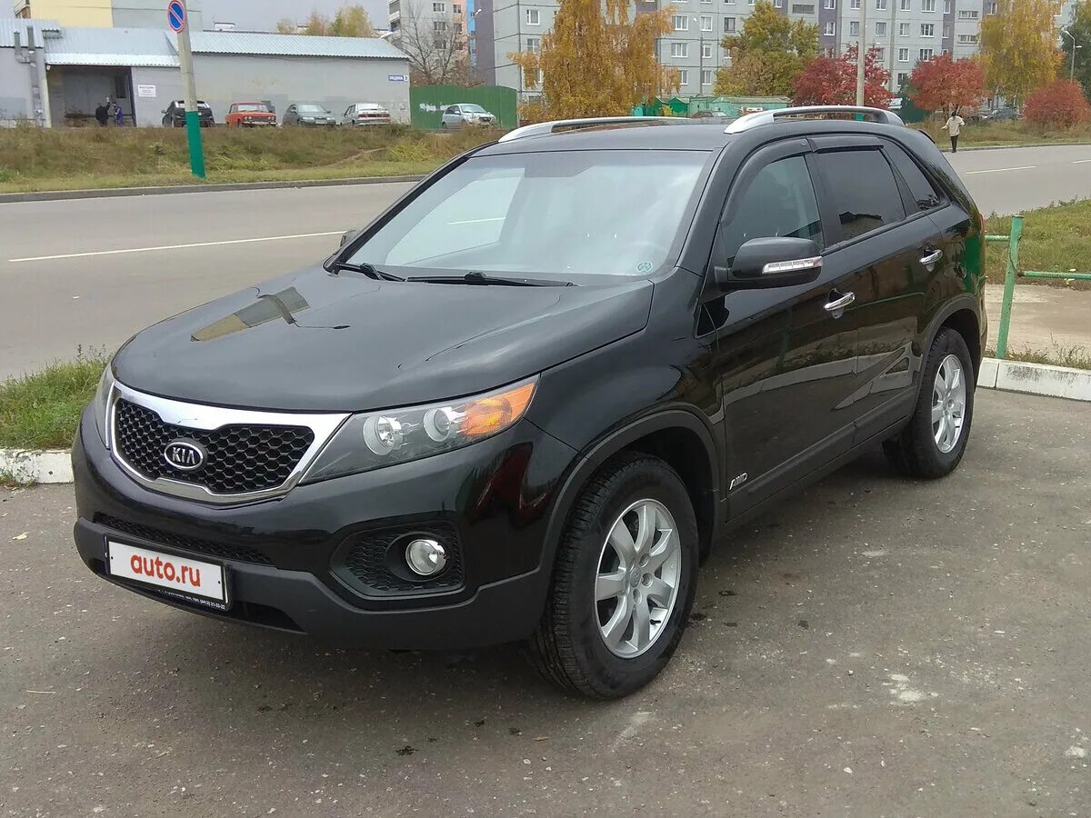 Киа соренто 2011 года фото Купить б/у Kia Sorento II 2.2d AT (197 л.с.) 4WD дизель автомат в Москве: чёрный
