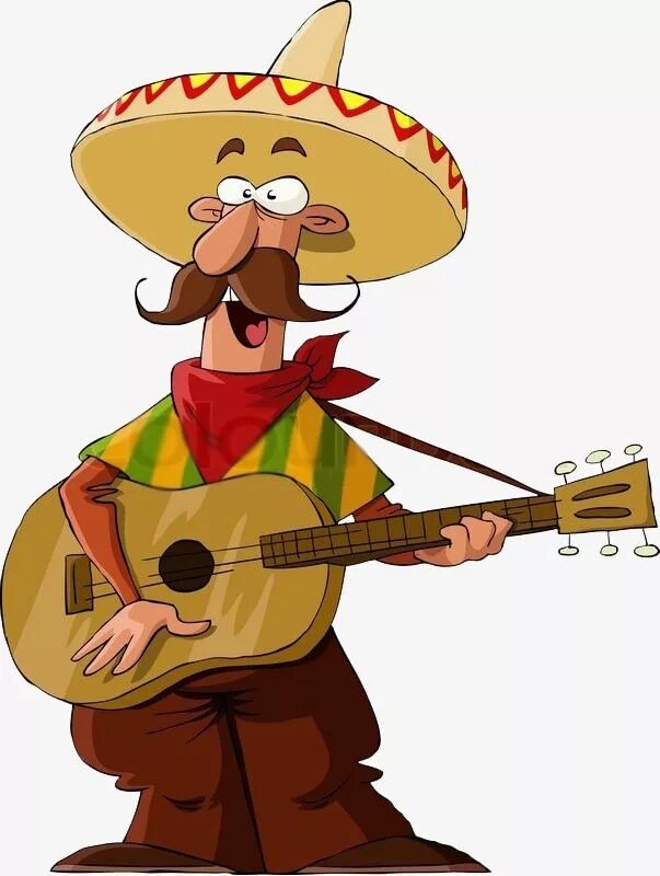 Музыканты в сомбреро букв сканворд. Мексиканцы мультяшные. Мексиканец с гитарой. Мексиканец в шляпе с гитарой. Испанец мультяшный.