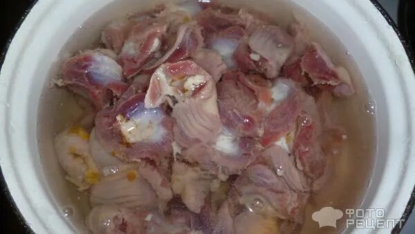 отвариваем куриные желудочки. желудочки куриные жареные.