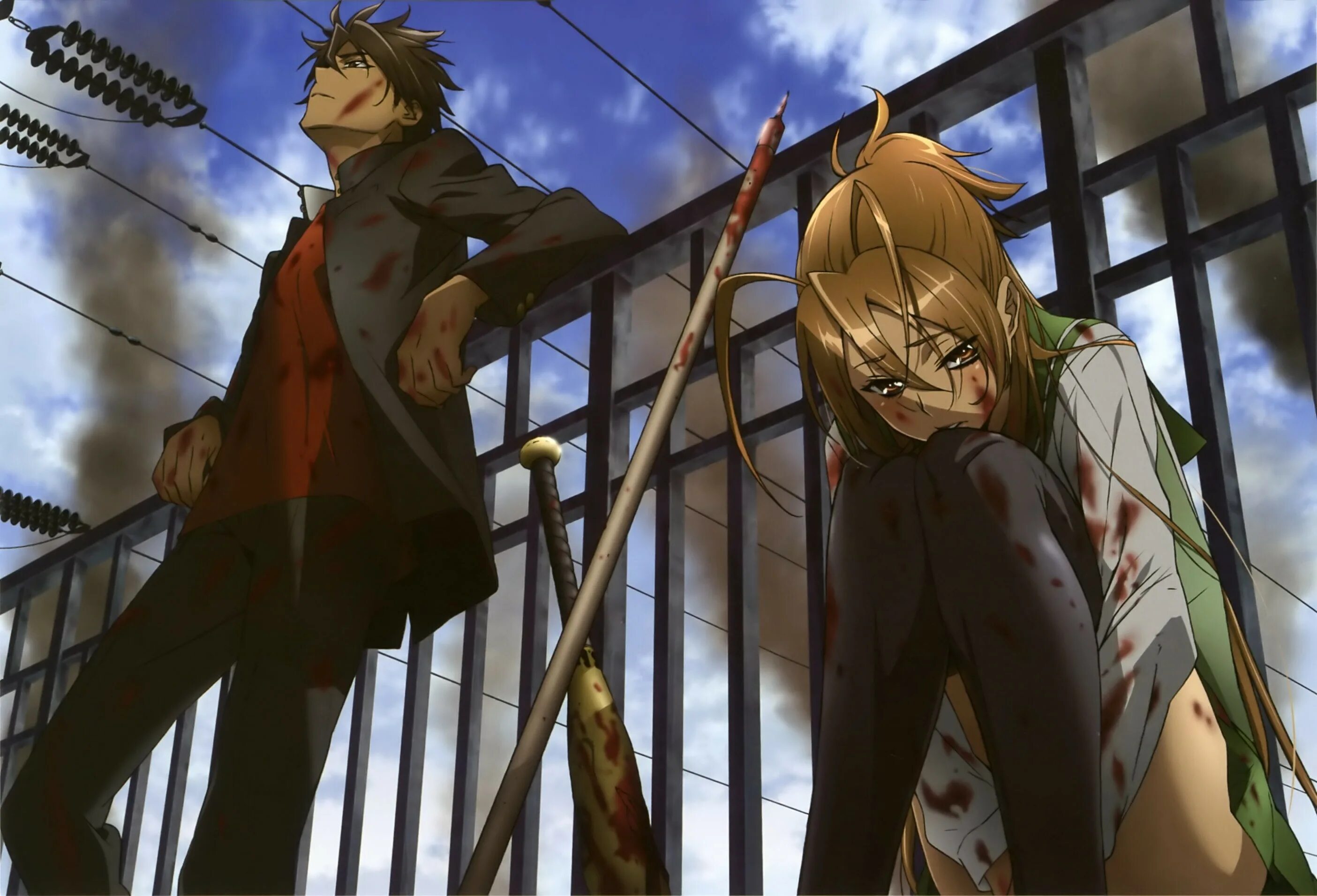 Комплекс мертвецов. Школа мертвецов highschool of the dead.