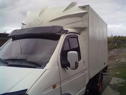 Козырек кабины газель