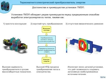 Преобразователь тепловой энергии