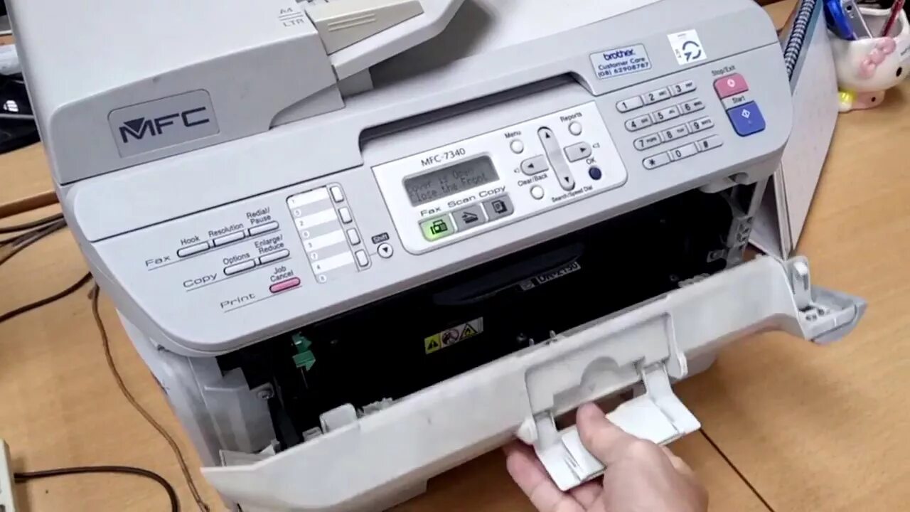 Ошибка принтера бротхер