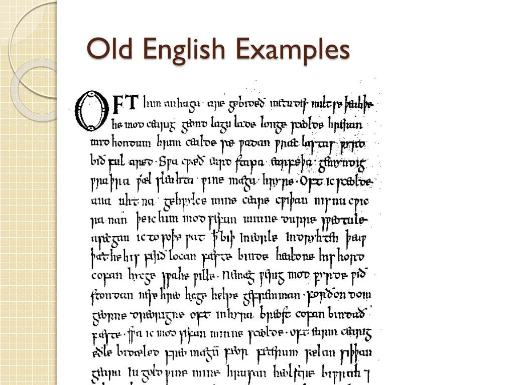 Complete old english. Old Word английский. Древнеанглийский язык. Древнеанглийский язык (old English),. Древнеанглийский язык пример текста.