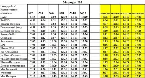 80 маршрут расписание
